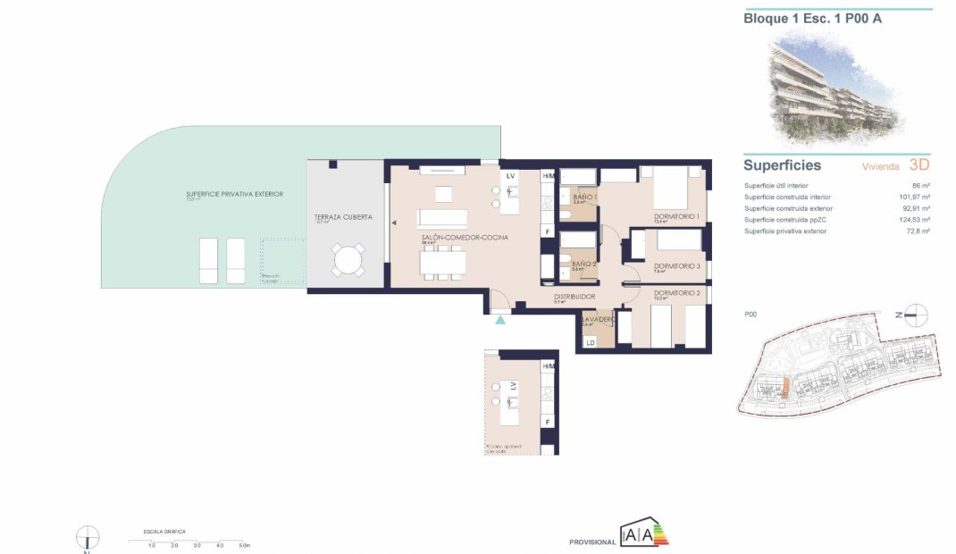 New Build - Ground floor apartment -
Denia - Playa de La Almadraba