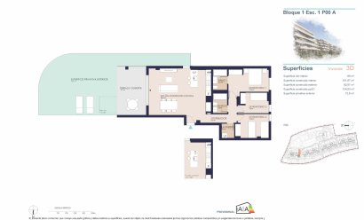 New Build - Ground floor apartment -
Denia - Playa de La Almadraba