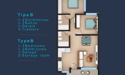 New Build - Top Floor Bungalow -
San Pedro del Pinatar - Los Pinos