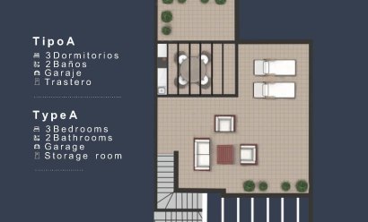 New Build - Top Floor Bungalow -
San Pedro del Pinatar - Los Pinos