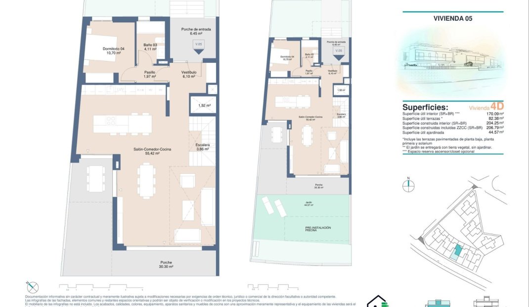 New Build - town house -
San Juan Alicante - Cabo de las Huertas