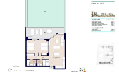 New Build - Ground floor apartment -
Almerimar