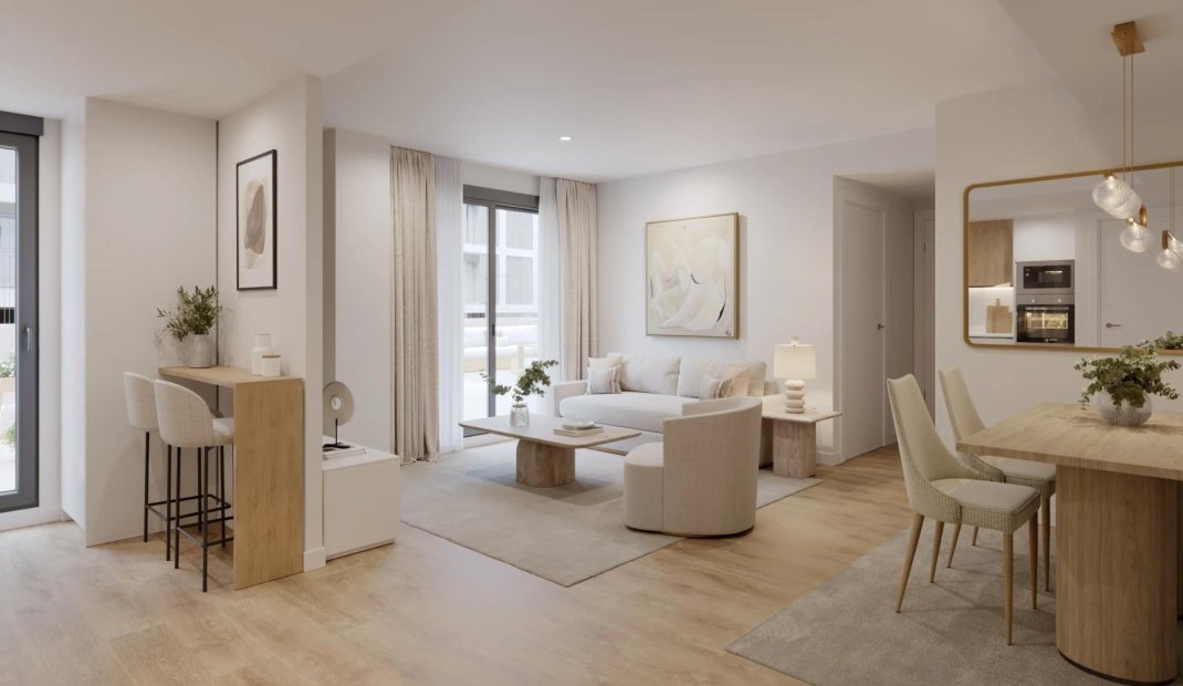 New Build - Ground floor apartment -
Alicante - San Agustín