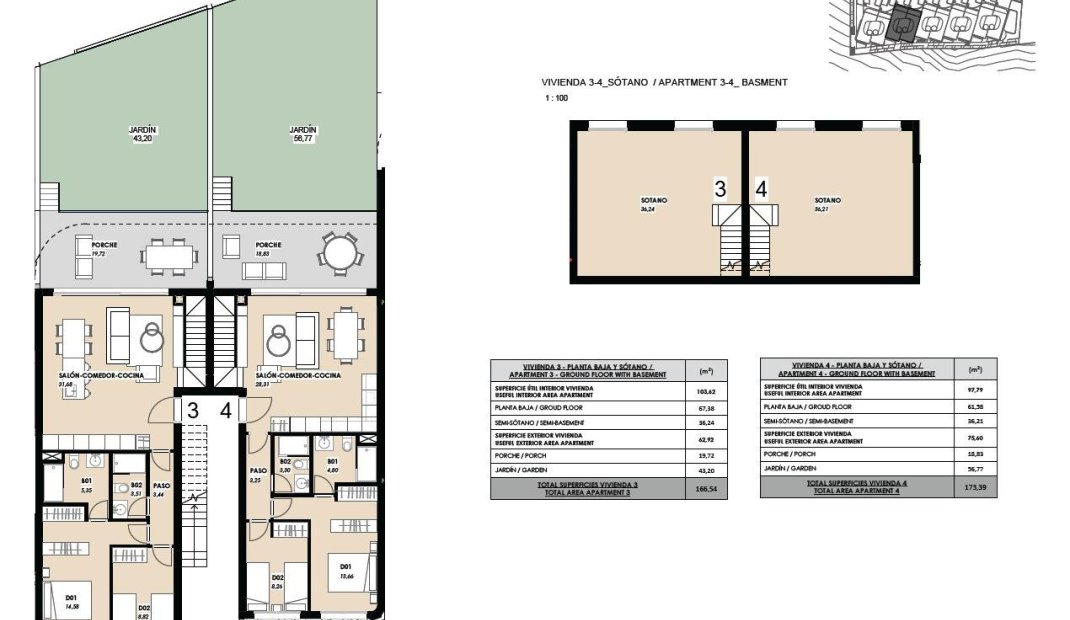 New Build - Ground Floor Bungalow -
Torrevieja - La Mata-La Manguilla