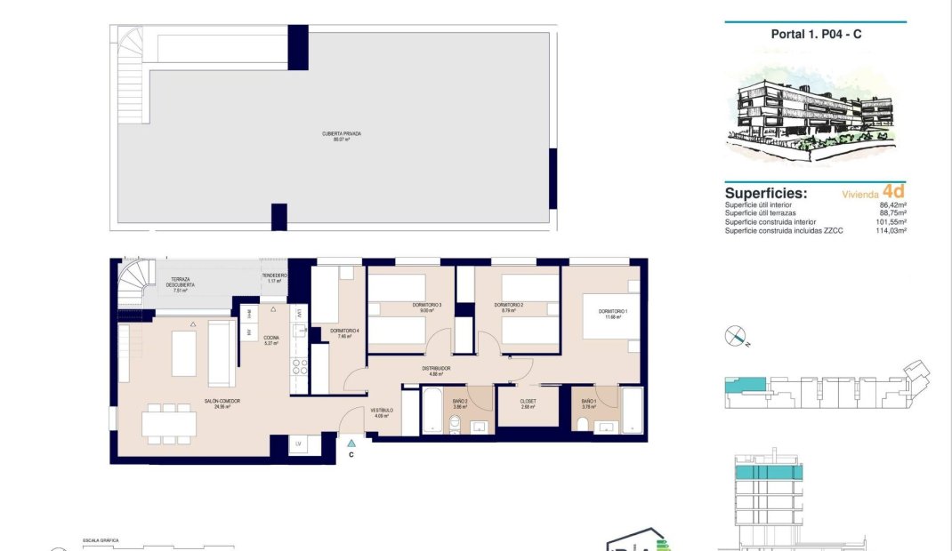 New Build - Penthouse -
Alicante - San Agustín-PAU 2