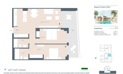 New Build - Ground floor apartment -
Jávea Xàbia - centro