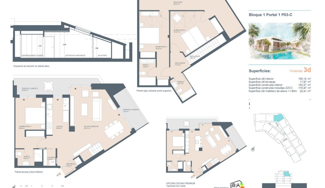 New Build - Penthouse -
Jávea Xàbia - centro