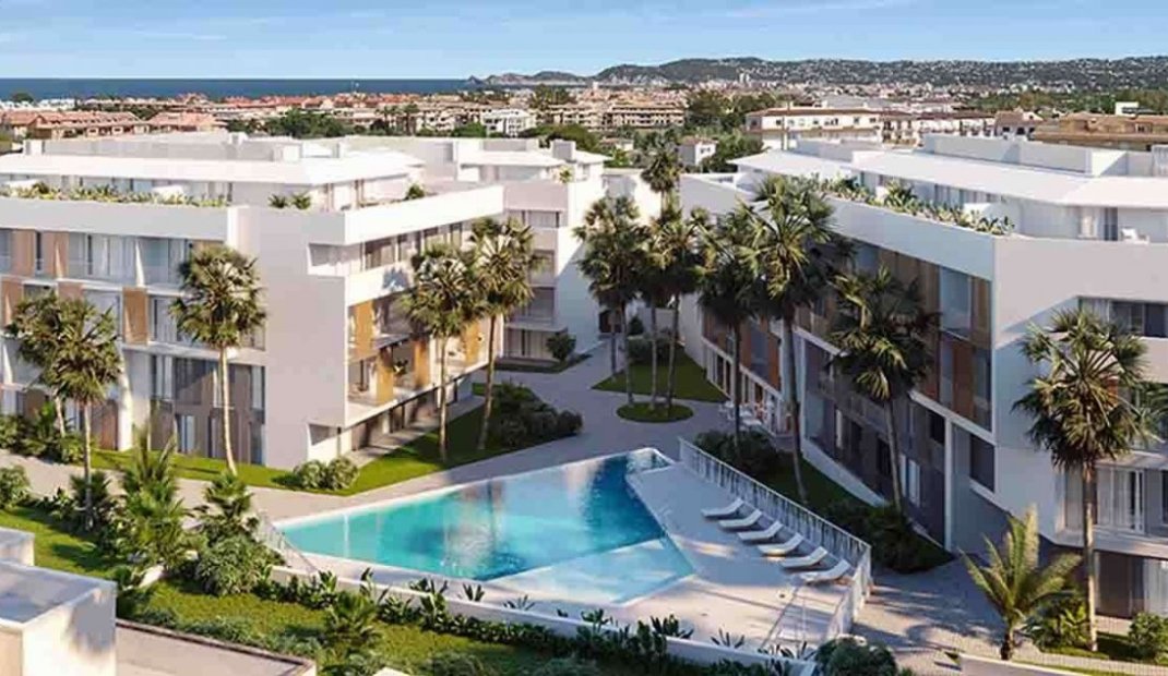 New Build - Ground floor apartment -
Jávea Xàbia - centro