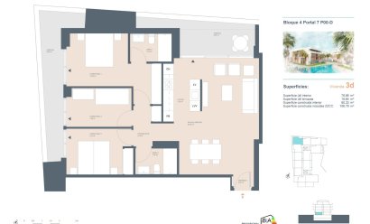 New Build - Ground floor apartment -
Jávea Xàbia - centro
