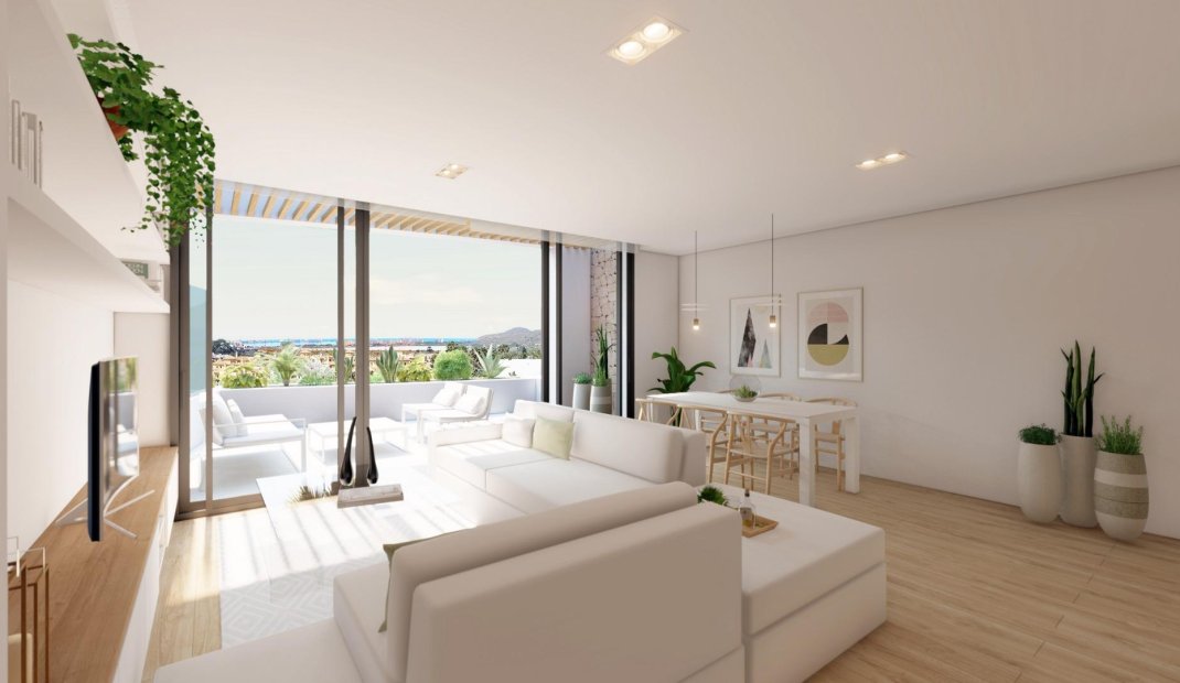 Obra nueva - Ground floor apartment -
La Manga Club
